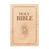 MXLA Plushes Holy Bibles Pillow Religious Companion Decors Soft Stress Cushions Relief Gift for Kids Adults