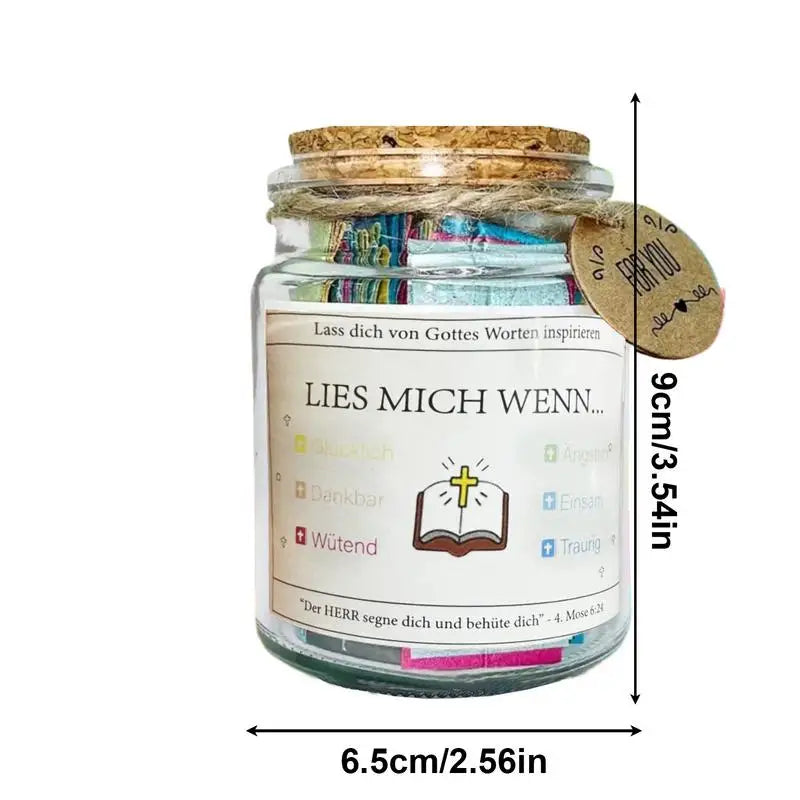 Bible Verses Jar for Emotions and Feelings