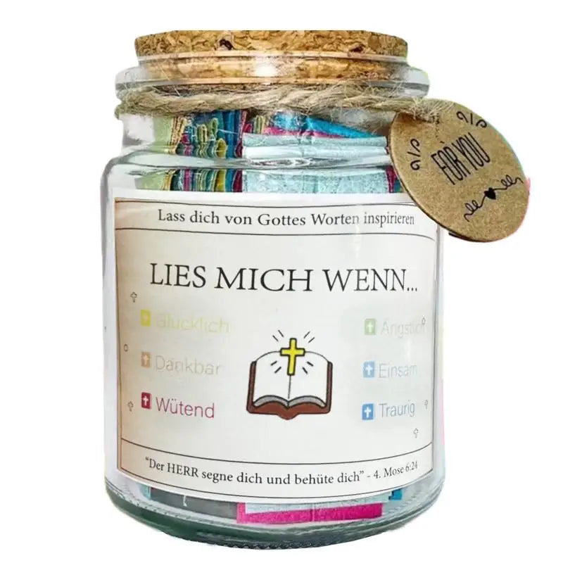 Bible Verses Jar for Emotions and Feelings