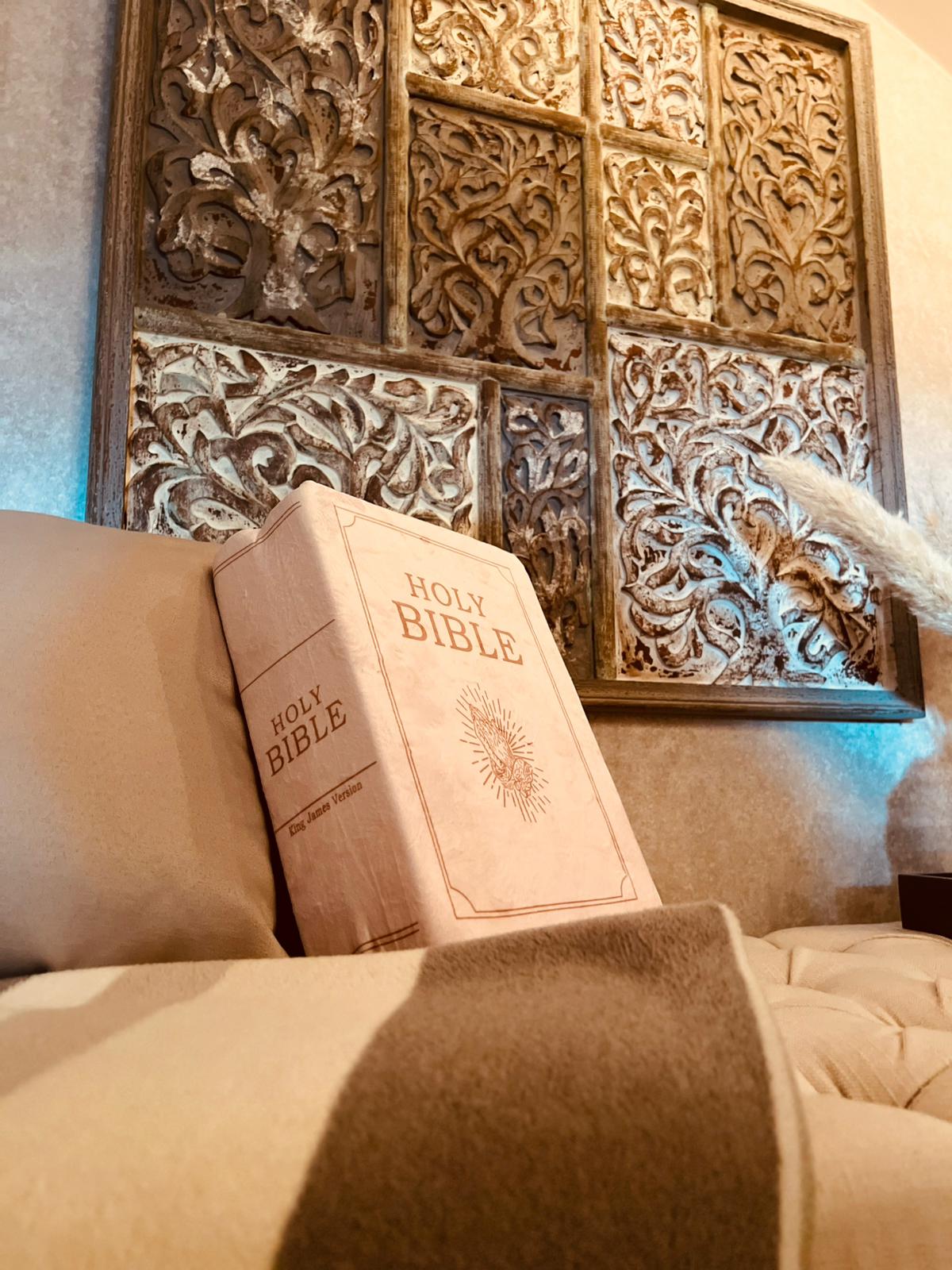 Holy Bible Pillow