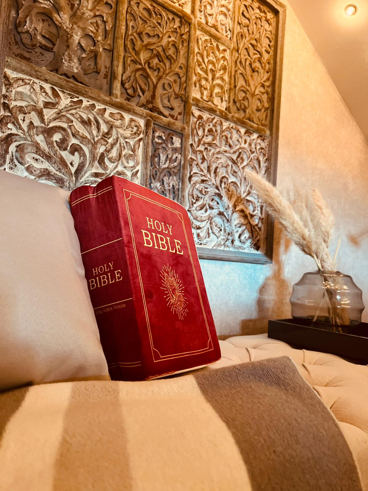 Holy Bible Pillow