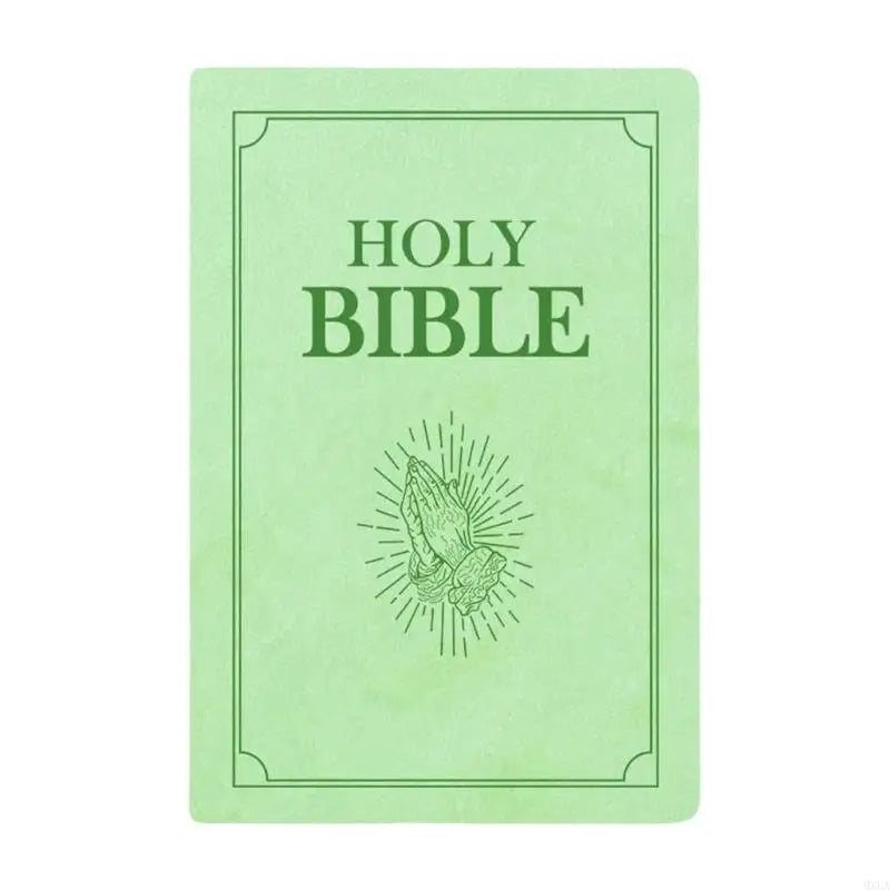 MXLA Plushes Holy Bibles Pillow Religious Companion Decors Soft Stress Cushions Relief Gift for Kids Adults