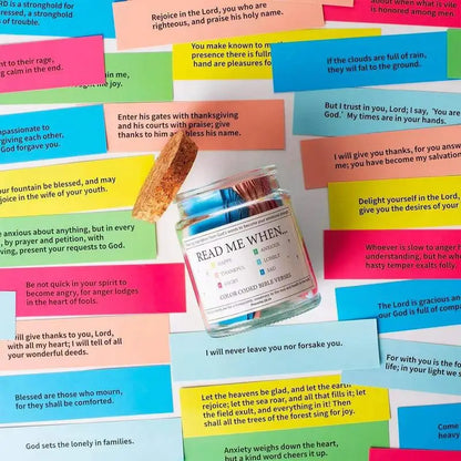 Bible Verses Jar for Emotions and Feelings