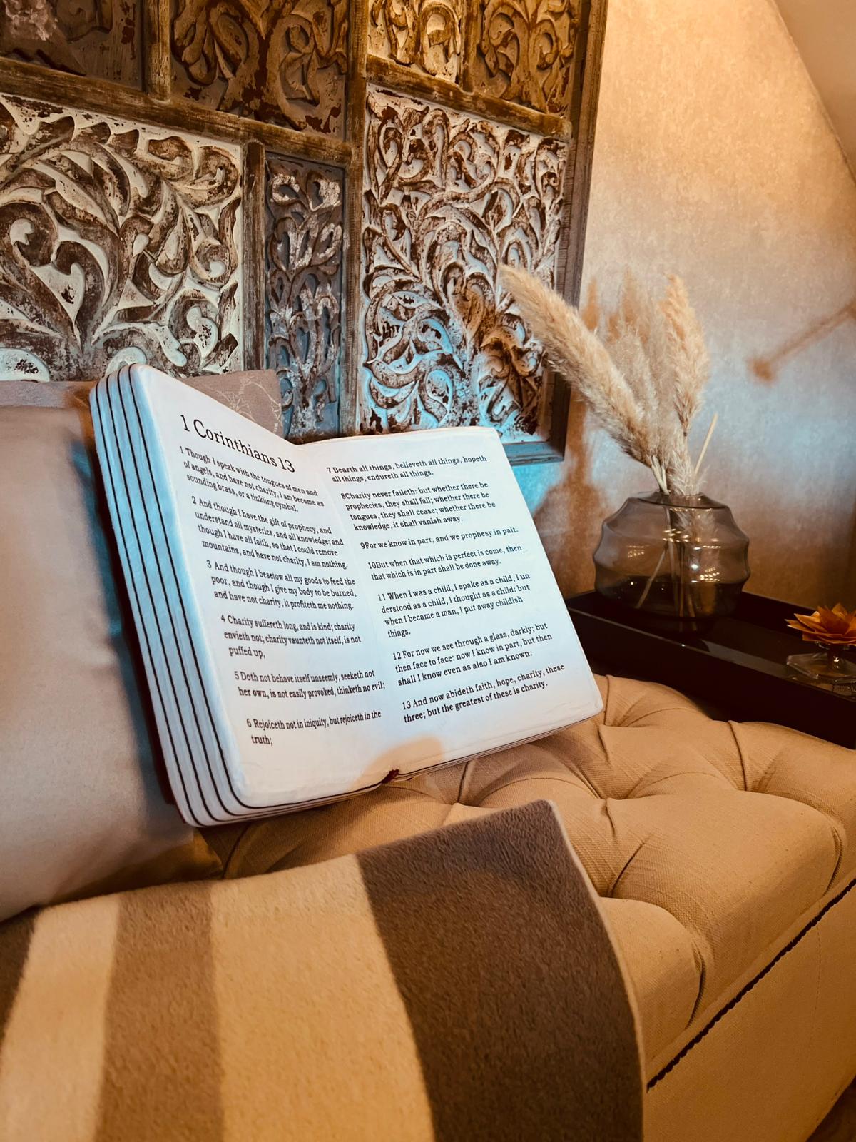 Holy Bible Pillow